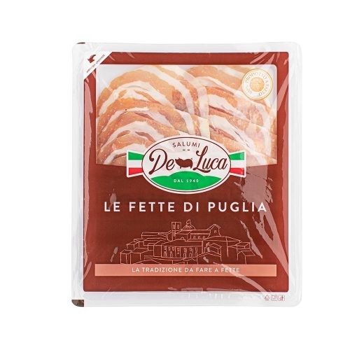 Pancetta Classica Dolce Affettato 100 g Salumi De Luca